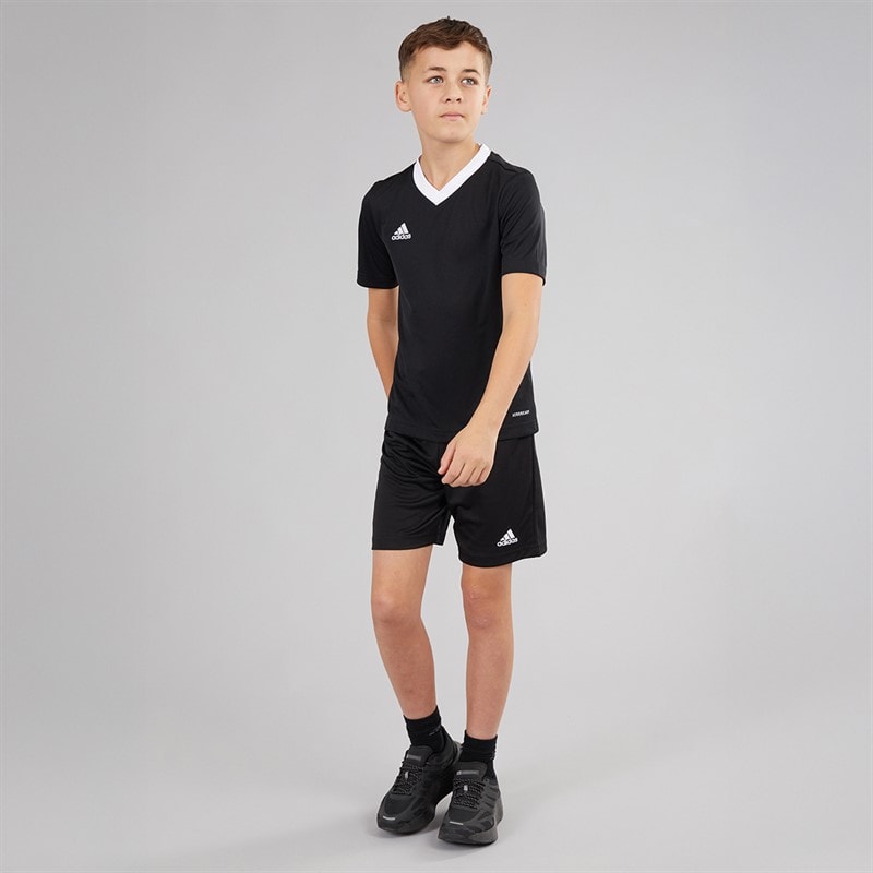 adidas Børn Entrada 22 T-Shirt Sort - Billede 4