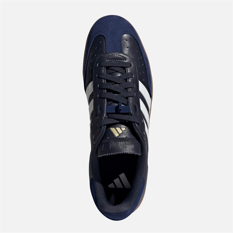 adidas Herre Velosamba Læder Cykelsko Legend Ink/Cloud White/Dark Blue - Billede 4