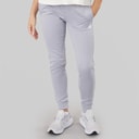 adidas Dame Aeroready Game And Go Tapered Fleece Joggebukser Gloy Grey/Hvid