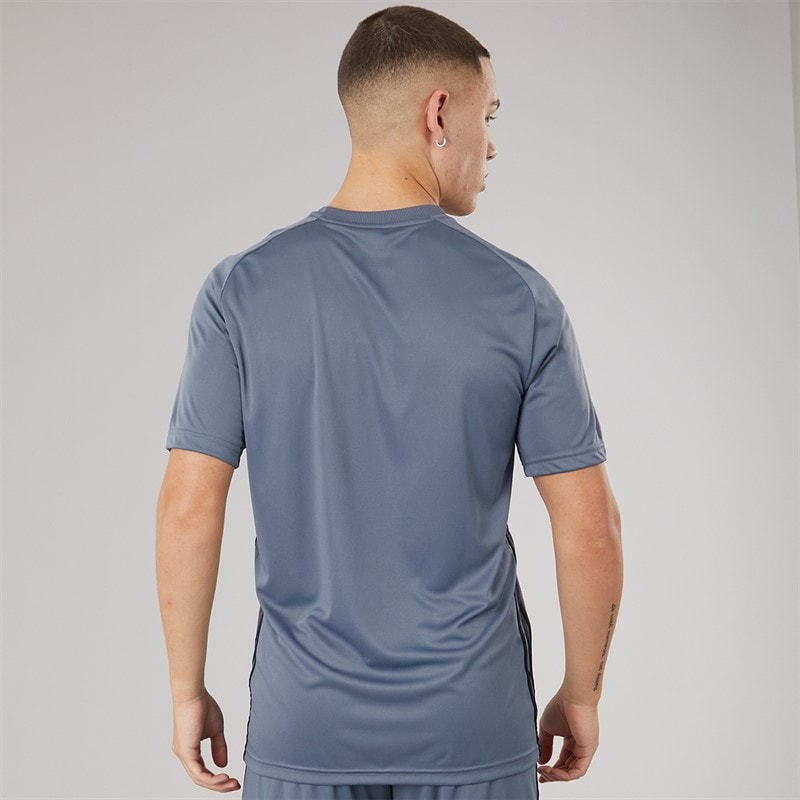 adidas Herre Tiro 25 Essentials T-shirt Team Onix/Super Orange - Billede 2