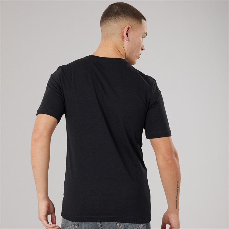 adidas Herre Lounge Sandaler Grafisk Lomme T-shirt Sort - Billede 2