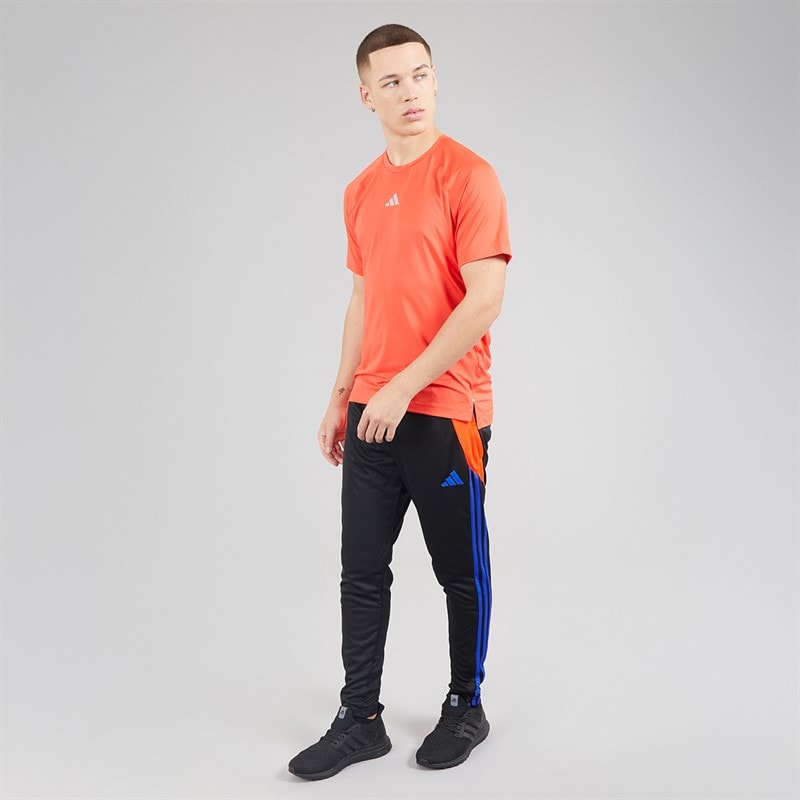 adidas Herre Tiro 24 træningsbukser Sort/Solar Red/Lucid Blue - Billede 4