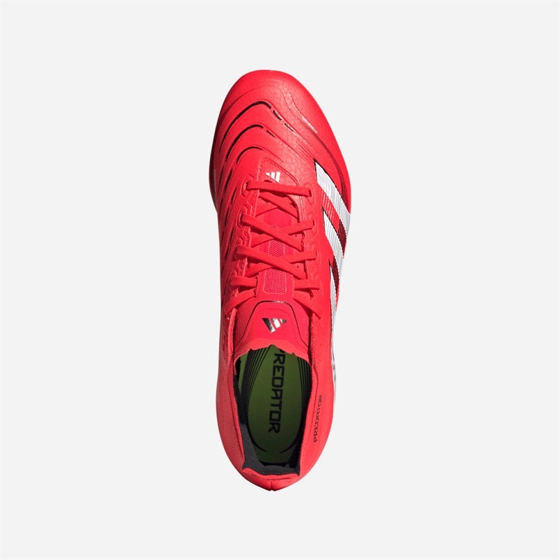 adidas Herre Predator League FG/MG Fast/Multi Grund Fodboldstøvler Lucid Red/Cloud White/Core Black - Billede 4
