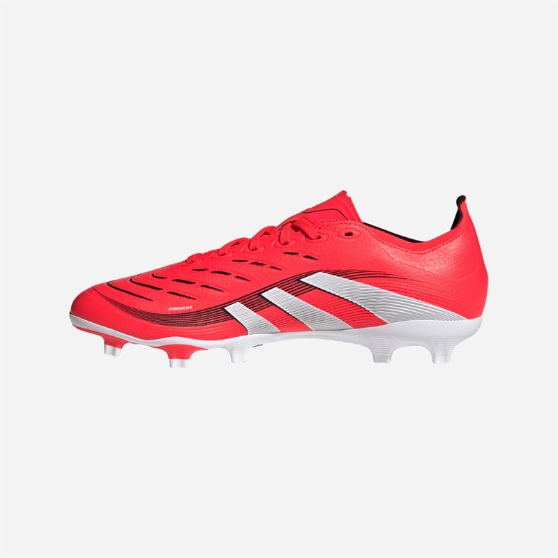 adidas Herre Predator League FG/MG Fast/Multi Grund Fodboldstøvler Lucid Red/Cloud White/Core Black - Billede 5