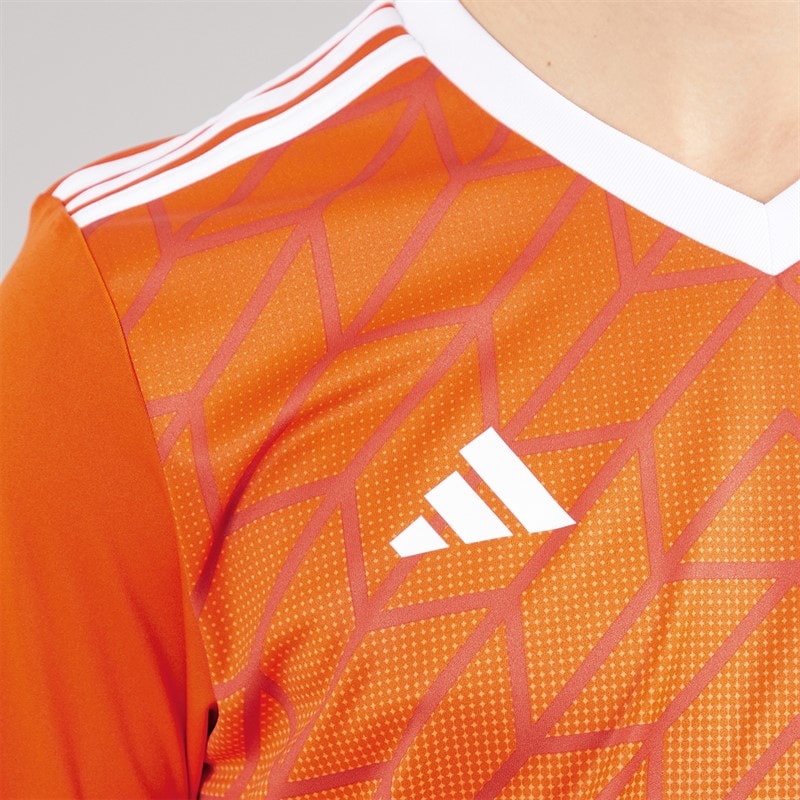 adidas Herre Team Ikon 23 T-shirt Team Orange - Billede 3