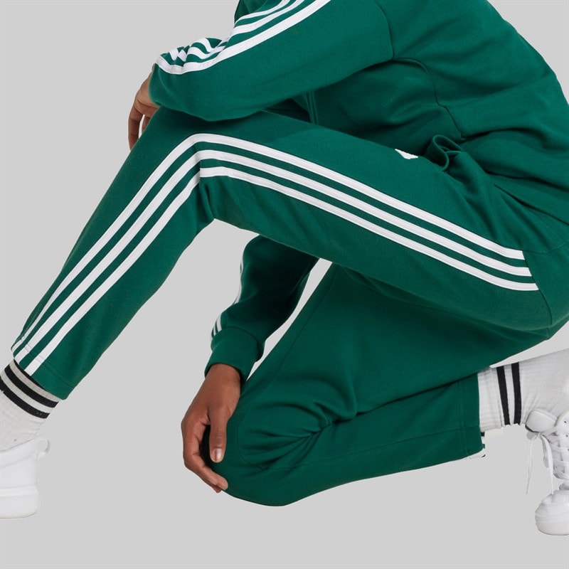 adidas Junior Future Icons 3 Streger Træningsbukser Collegiate Green/Hvid - Billede 1