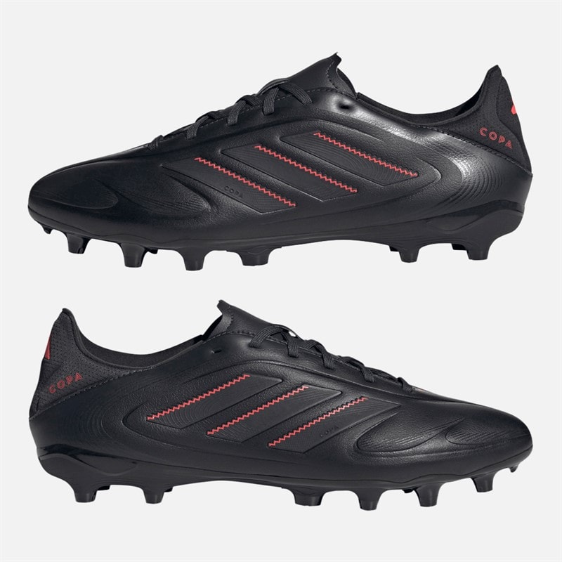 adidas Herre Copa Pure 3 League FG/MG Faste/Multi Bund Fodboldstøvler Core Black/Carbon/Lucid Red - Billede 1