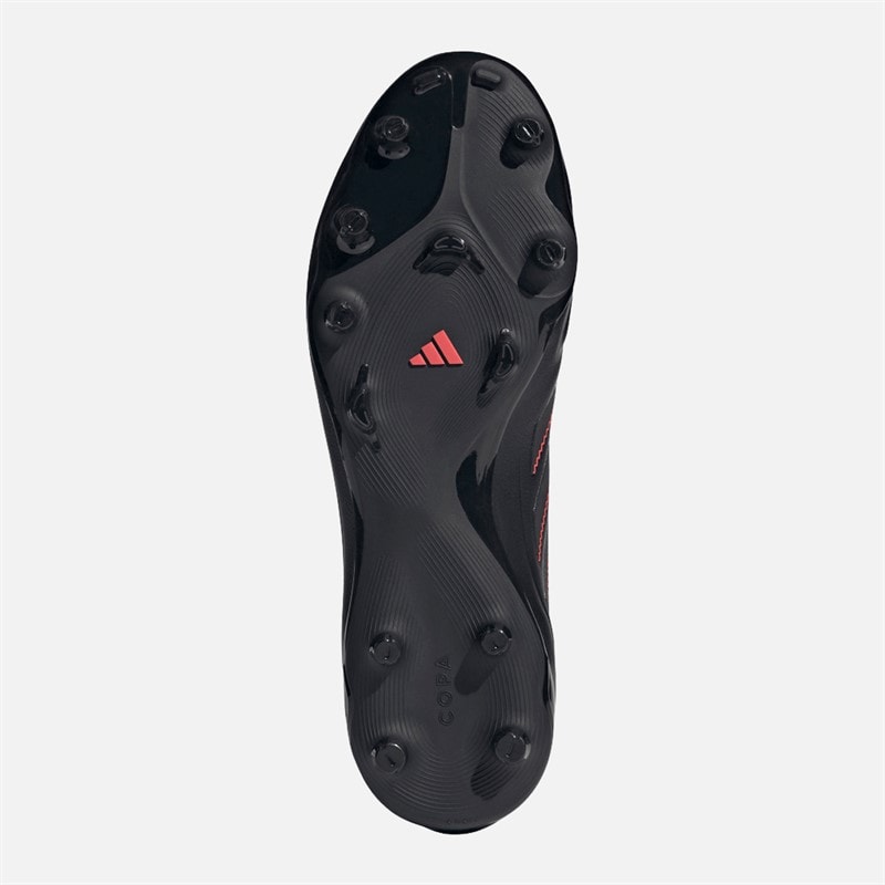 adidas Herre Copa Pure 3 League FG/MG Faste/Multi Bund Fodboldstøvler Core Black/Carbon/Lucid Red - Billede 2