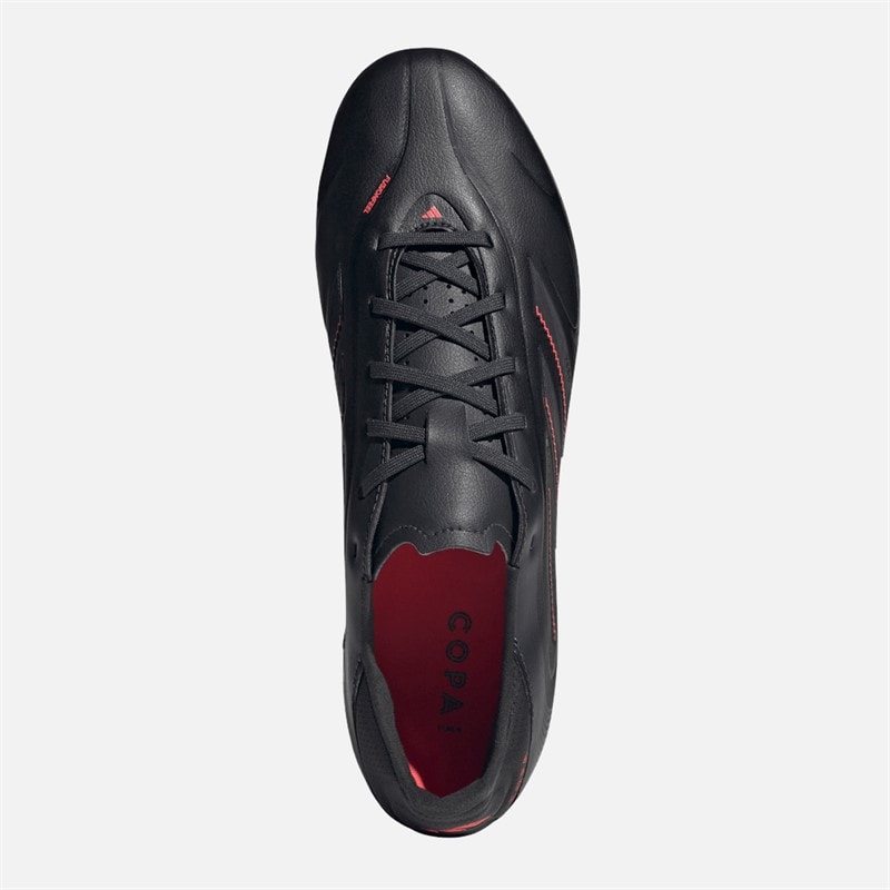 adidas Herre Copa Pure 3 League FG/MG Faste/Multi Bund Fodboldstøvler Core Black/Carbon/Lucid Red - Billede 4