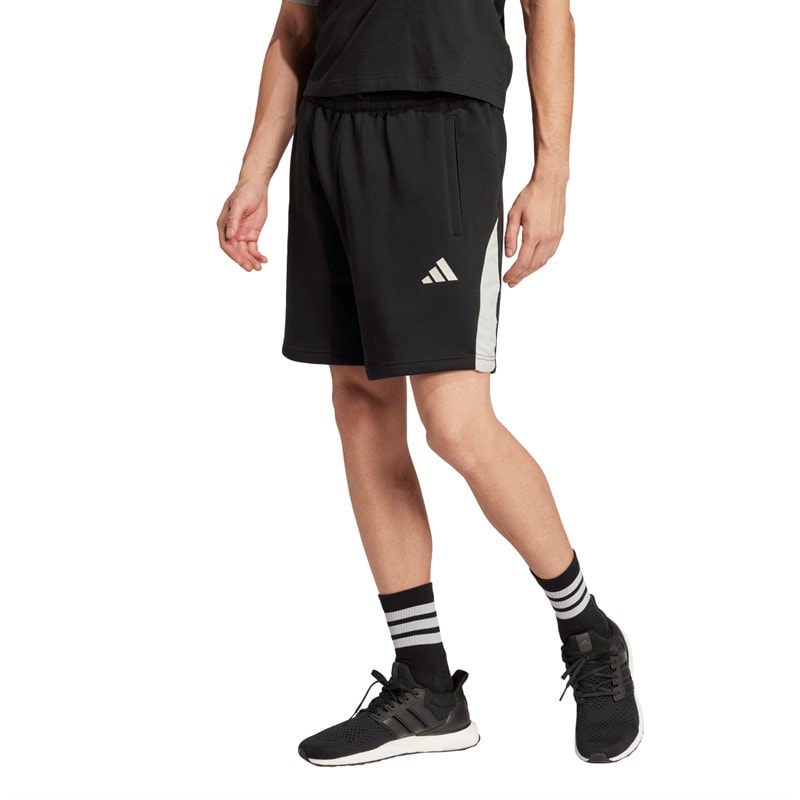 adidas Herre Sæsonens Nødvendigheder Farvekontrast Shorts Sort - Billede 1