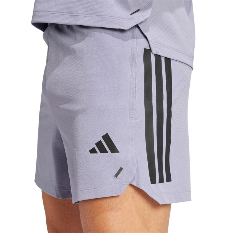 adidas Herre Primelift 3 Stripes Shorts Silver Violet - Billede 3