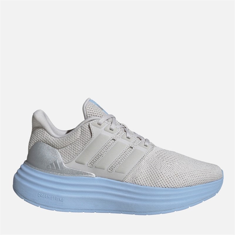 adidas Dame Ultradream Bold Træningssko Grey One/Silver Metallic/Glow Blue - Billede 1