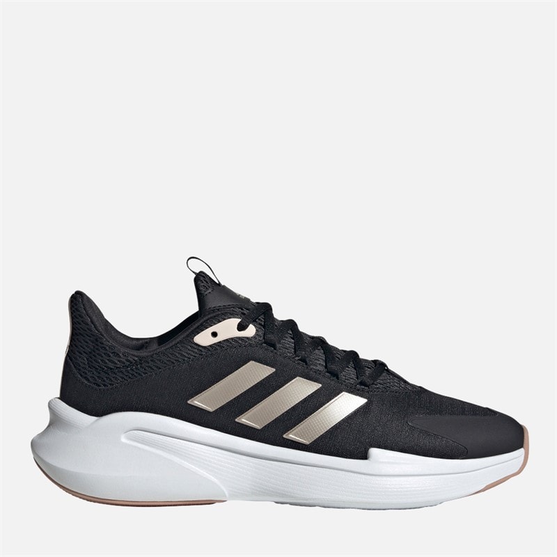 adidas Dame Alphaedge+ Træningssko Core Black/Champagne Met/Carbon - Billede 1