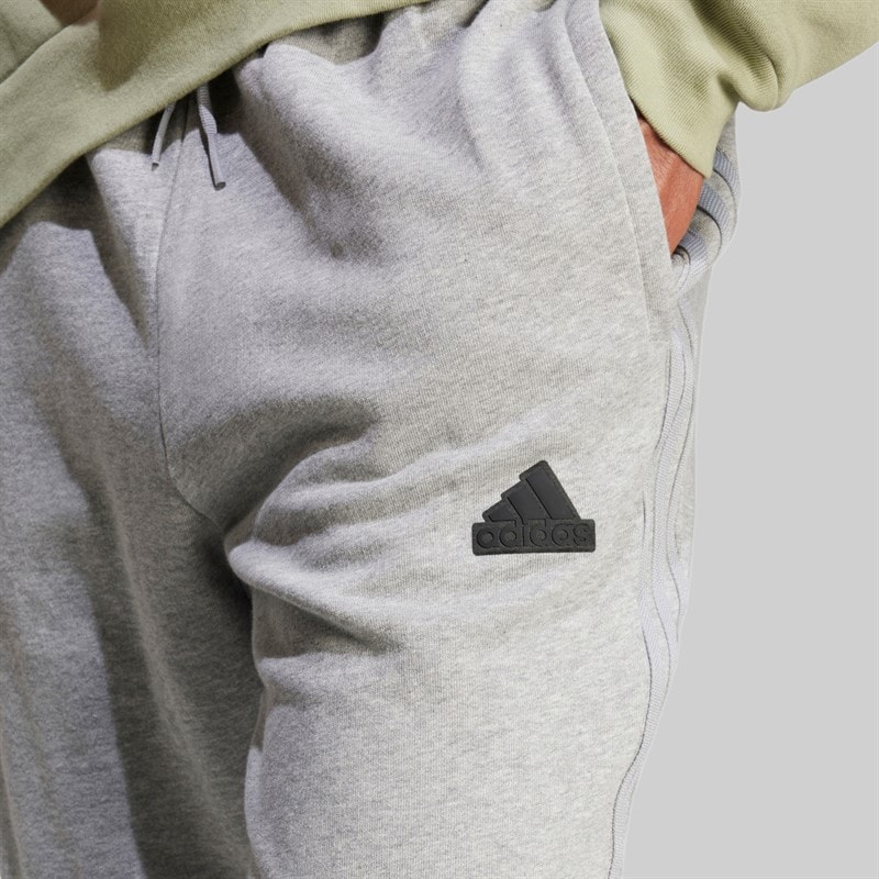 adidas Herre Brand Love French Terry Joggers Medium Grey Heather - Billede 3
