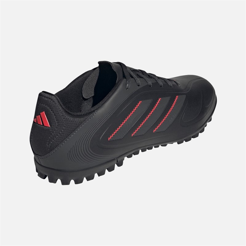 adidas Herre Copa Pure 3 Club TF Astro Fodboldstøvler Core Black/Carbon/Lucid Red - Billede 3