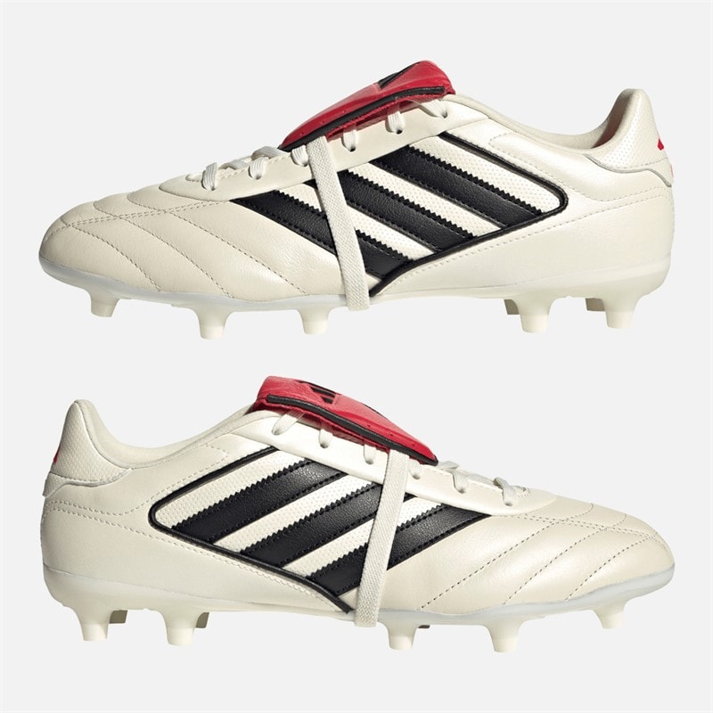 adidas Herre Copa Gloro 2 FG Fast Jord Fodboldstøvler Off White/Core Black/Pure Ruby Off White / Core Black / Pure Ruby - Billede 1