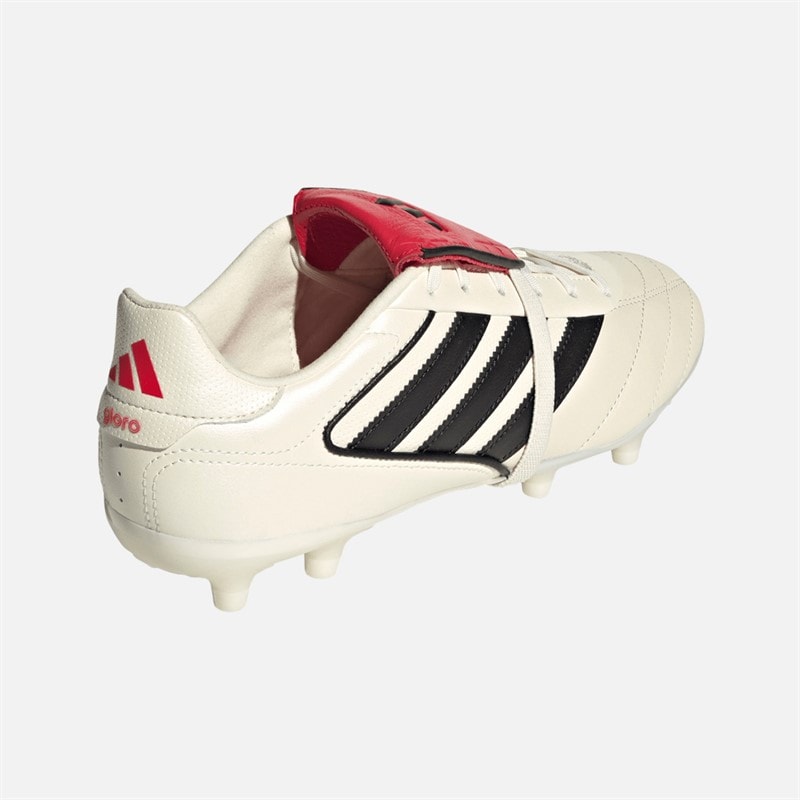 adidas Herre Copa Gloro 2 FG Fast Jord Fodboldstøvler Off White/Core Black/Pure Ruby Off White / Core Black / Pure Ruby - Billede 3