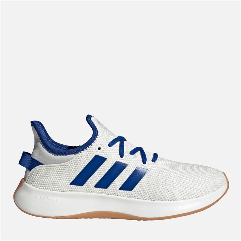 adidas Dame Cloudfoam Pure Træningssko Core White/Royal Blue/Grey One - Billede 1