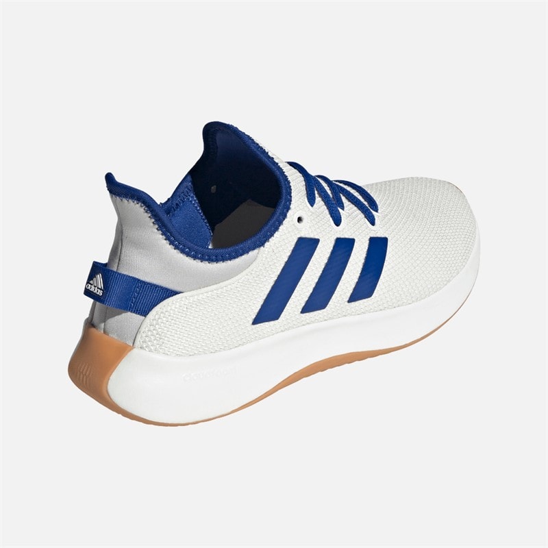adidas Dame Cloudfoam Pure Træningssko Core White/Royal Blue/Grey One - Billede 3