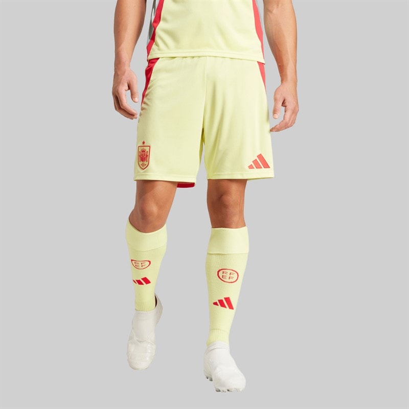adidas Herre FEF Spanien 24 udebukser Pulse Yellow - Billede 1