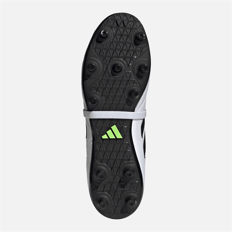 adidas Herre Copa Gloro FG Faste Underlag Fodboldstøvler Cloud White/Core Black/Lucid Lemon - Billede 2