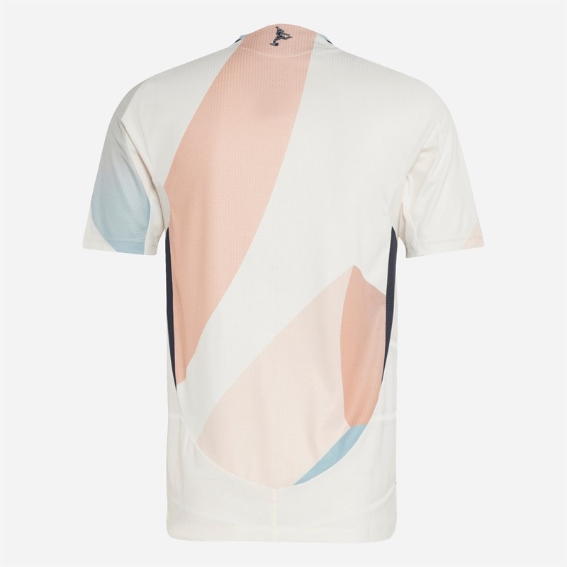 adidas Dame RFEF Spanien 25 (Kvindelandshold) Ægte udebanetrøje Hvid - Billede 2