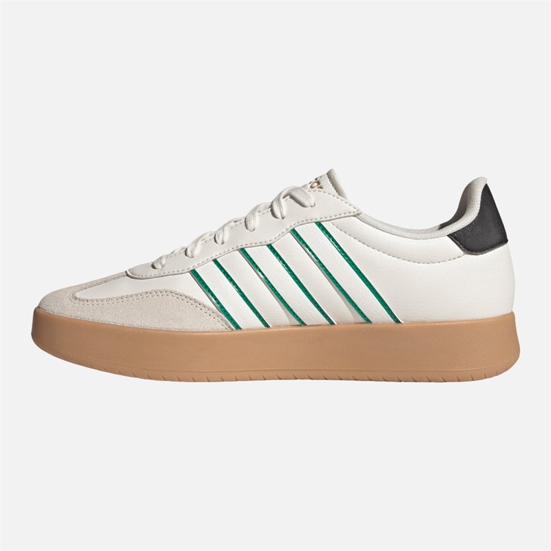adidas Herre Barreda Sko Core White/Core White/Court Green - Billede 5