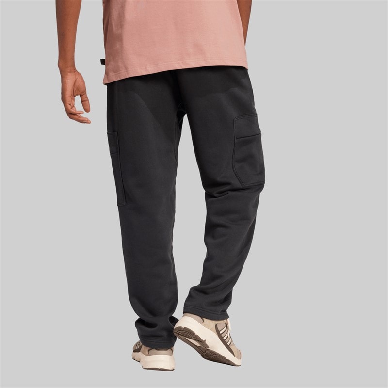 adidas Herre All SZN Fleece Løse Cargo Bukser Sort/Sort - Billede 2