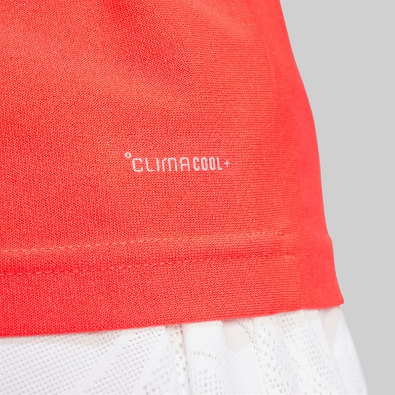 adidas Dame Match Pro Climacool Tennis Tanktop Semi Lucid Red - Billede 4