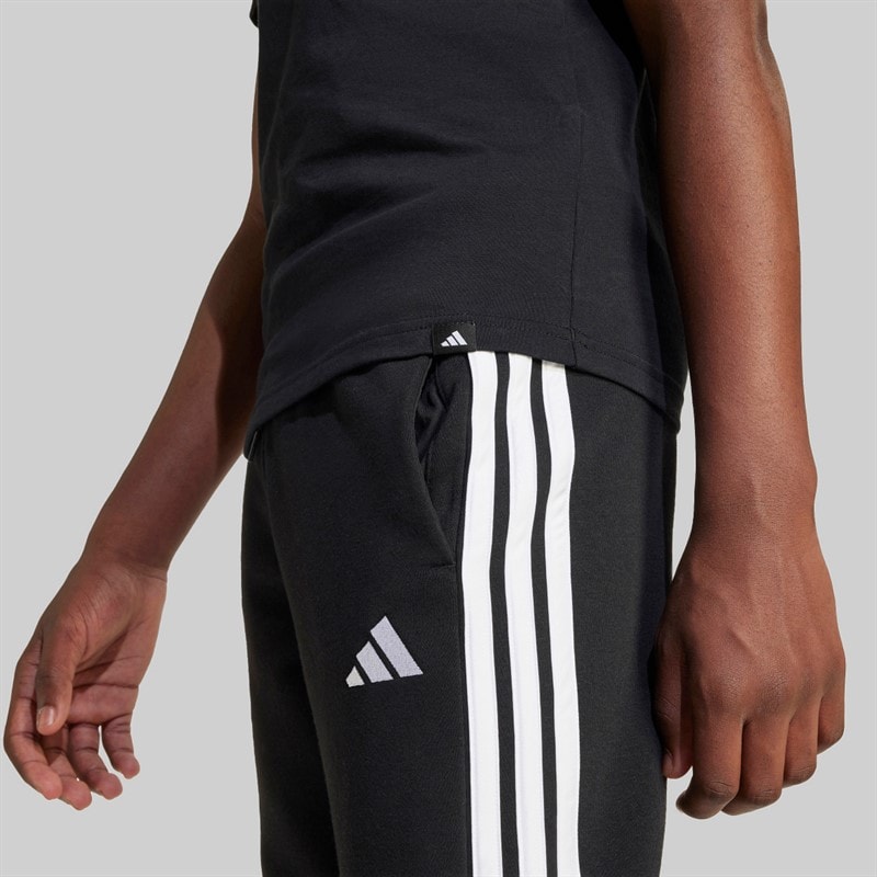 adidas Junior Drenge tech logo grafik t-shirt Sort - Billede 5