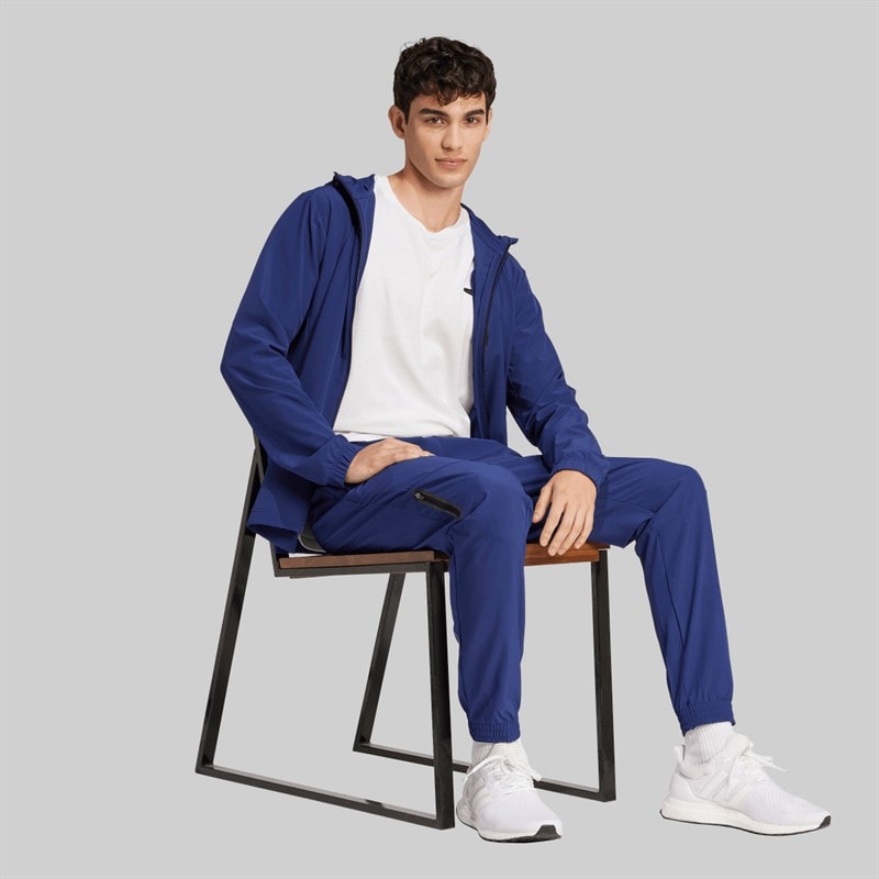 adidas Herre Vævede Spor Tøj Bukser Dark Blue - Billede 3