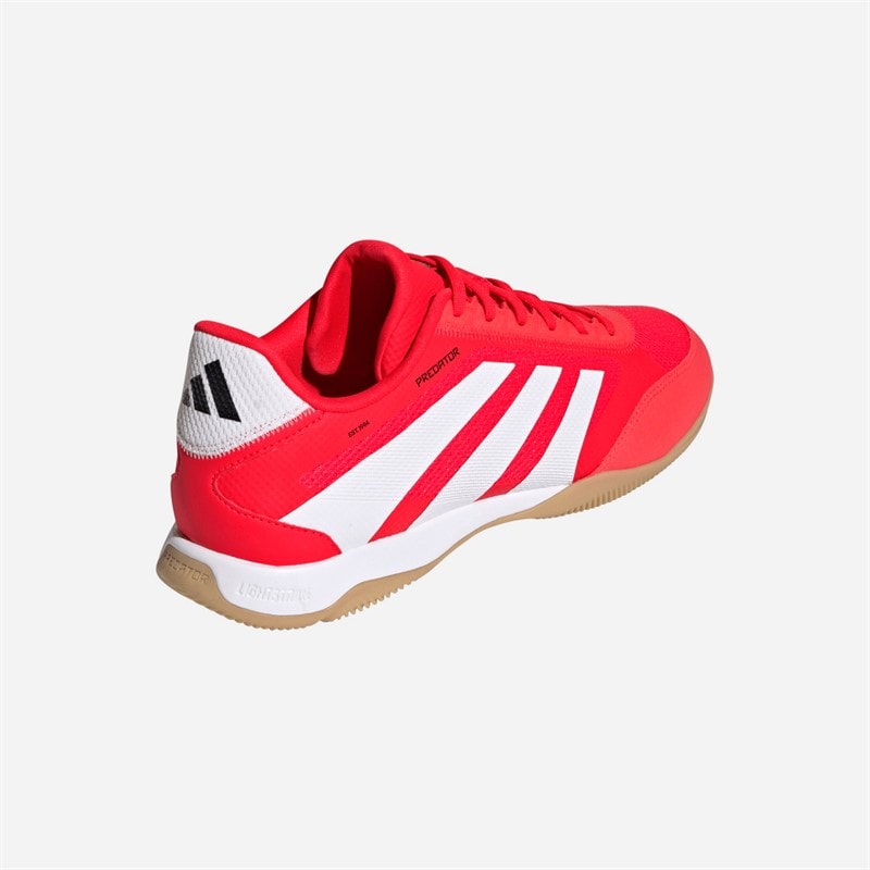 adidas Herre Predator League IN Indendørs Fodboldstøvler Lucid Red/Cloud White/Core Black - Billede 3
