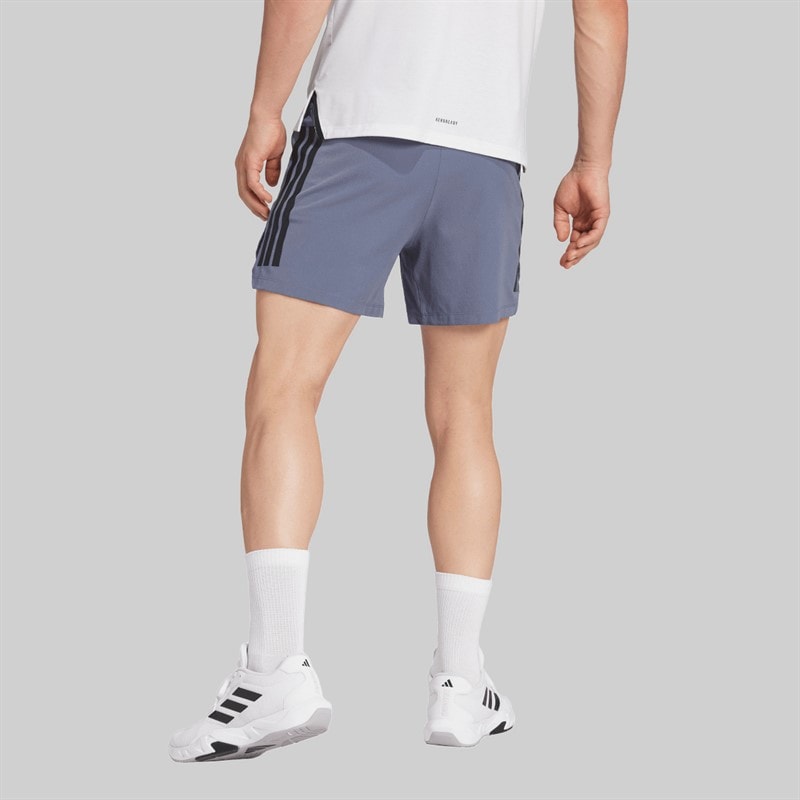 adidas Herre Primelift 3 striber shorts Onix - Billede 2