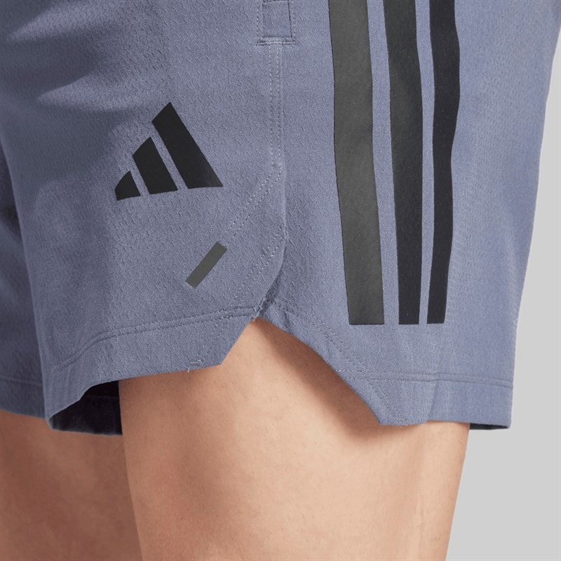 adidas Herre Primelift 3 striber shorts Onix - Billede 3
