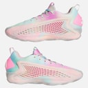 adidas Herre Anthony Edwards 1 Low Træningssko Cloud White/Acid Orange/Bliss Pink