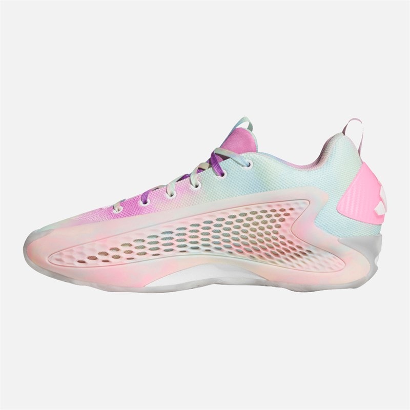 adidas Herre Anthony Edwards 1 Low Træningssko Cloud White/Acid Orange/Bliss Pink - Billede 5