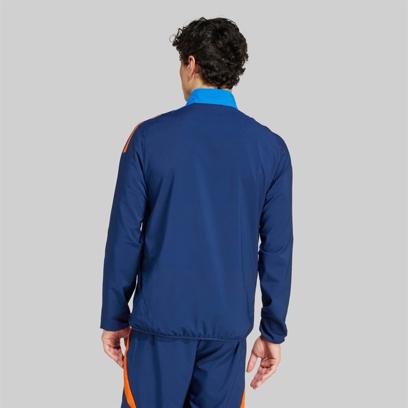 adidas Herre JFC Juventus Tiro 24 Konkurrence Præsentation Træningsjakke Team Navy Blue - Billede 2
