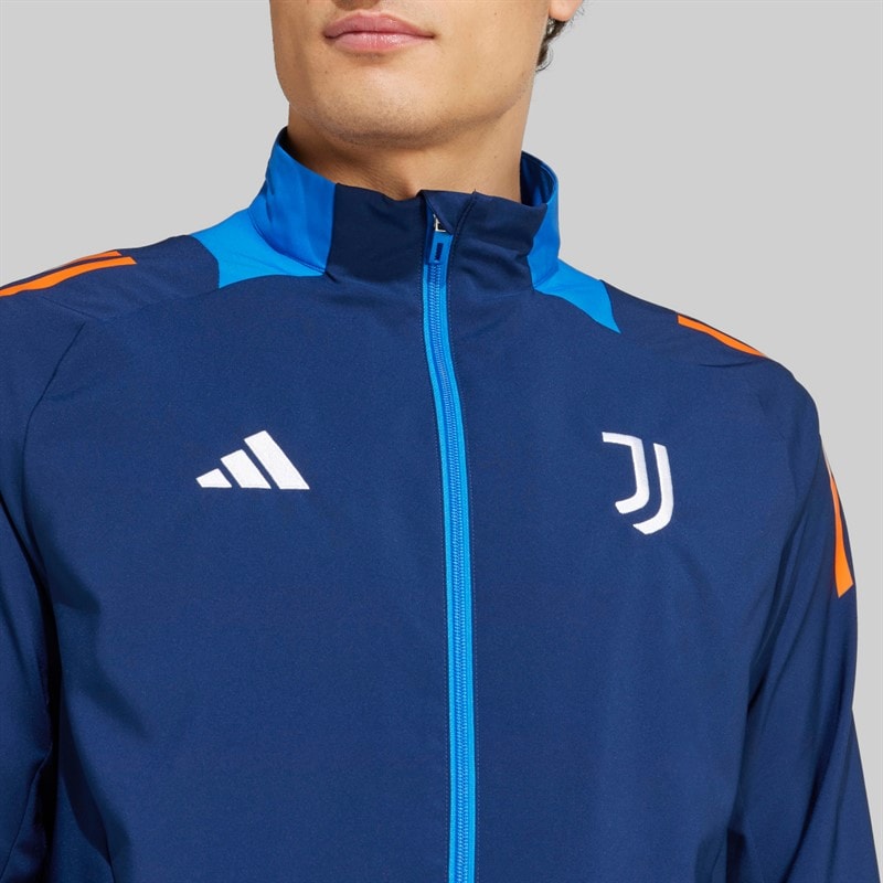adidas Herre JFC Juventus Tiro 24 Konkurrence Præsentation Træningsjakke Team Navy Blue - Billede 3
