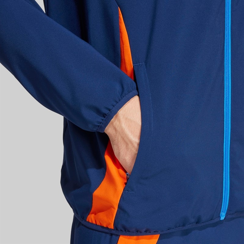adidas Herre JFC Juventus Tiro 24 Konkurrence Præsentation Træningsjakke Team Navy Blue - Billede 4