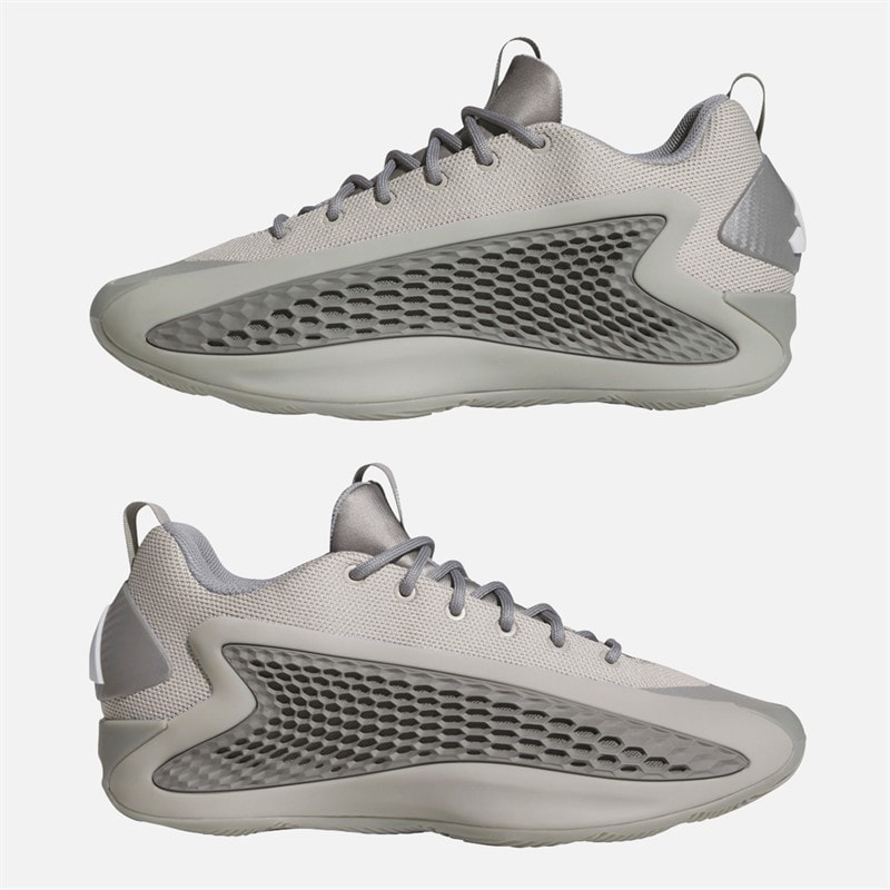 adidas Herre Anthony Edwards 1 Low Træningssko Metal Grey/Dove Grey/Cloud White - Billede 1