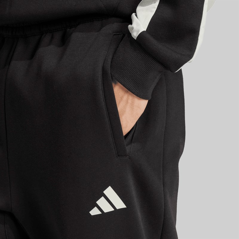 adidas Herre sæsonens vigtigste farveblok træningsbukser Sort - Billede 3
