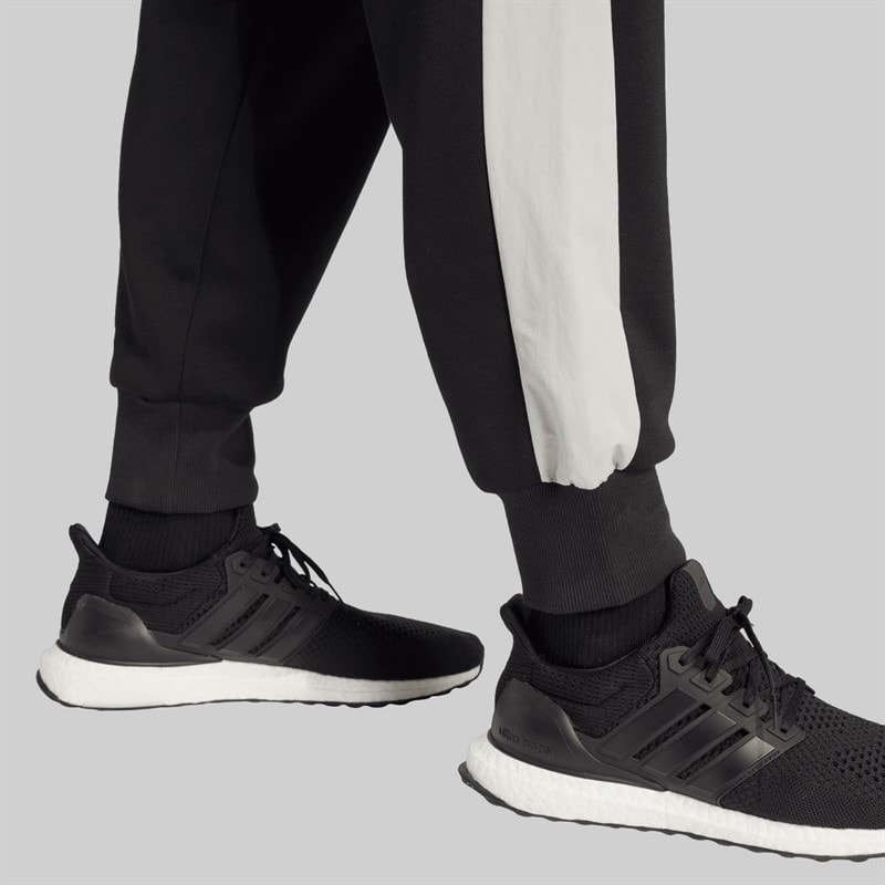 adidas Herre sæsonens vigtigste farveblok træningsbukser Sort - Billede 4
