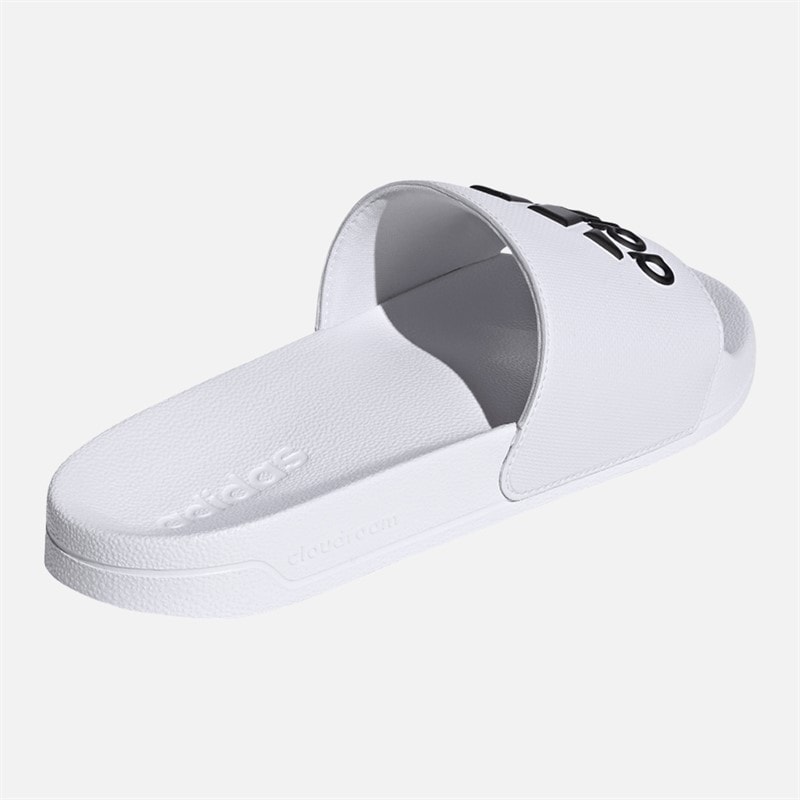 adidas Herre Adilette Shower Sandaler Cloud White/Core Black - Billede 3