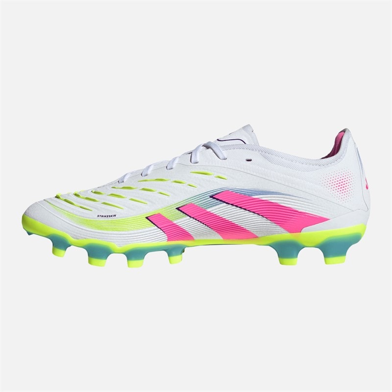 adidas Herre Predator Pro MG Multi Ground Fodboldstøvler Cloud White/Lucid Pink/Lucid Lemon - Billede 5
