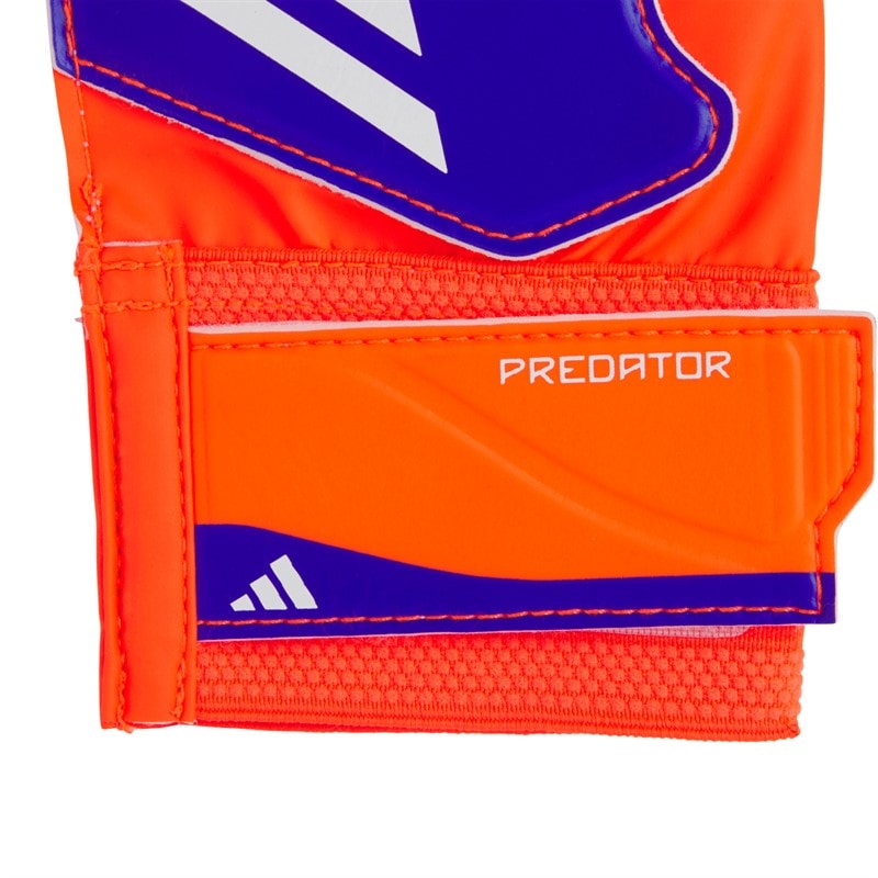 adidas Junior Predator Trænings Målmands handsker Lucid Blue/Solar Red/Hvid - Billede 3