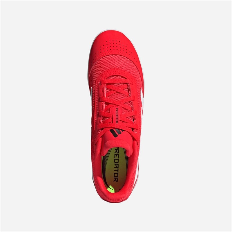 adidas Herre Predator Club IN Indendørs Fodboldstøvler Lucid Red/Cloud White/Core Black - Billede 4