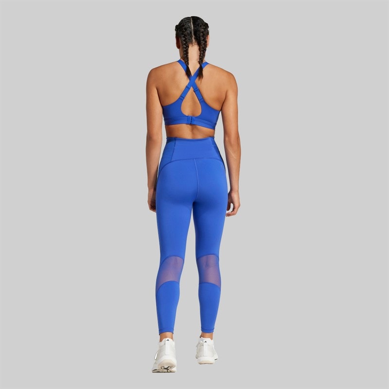 adidas Dame skræddersyet hiit træning 7/8 leggings Semi Lucid Blue - Billede 2