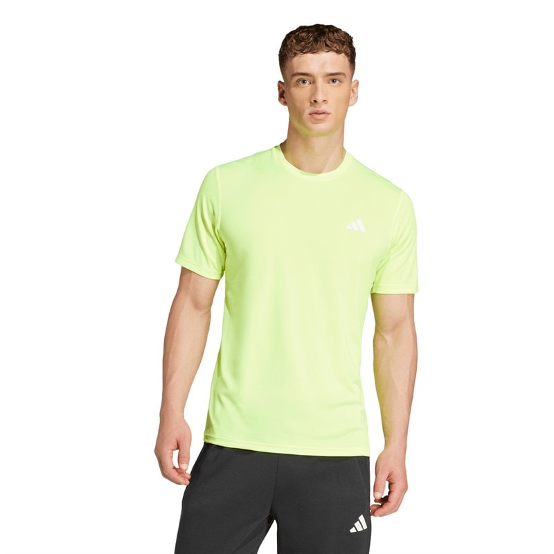 adidas Herre Træn Essentials T-shirt Lucid Lemon/Hvid