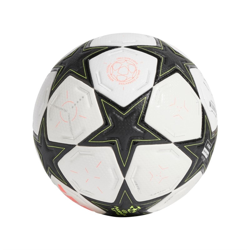 adidas UCL Champions League Pro 24/25 Liga Fase Kamp Fodbold (FIFA Kvalitet Pro Certificeret) Hvid/Aurora Black/Platinum Metallic/Team Solar Yellow - Billede 2