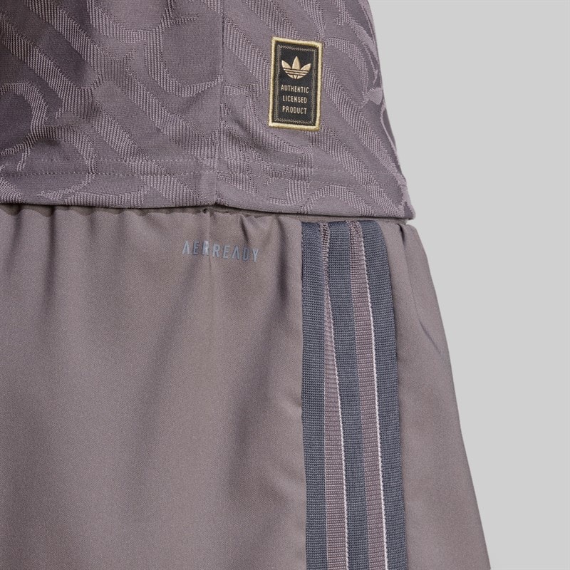 adidas Herre RMCF Real Madrid 24/25 Autentiske Tredje Shorts Charcoal - Billede 4